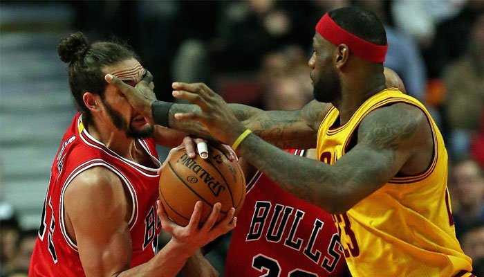 Joakim Noah et Lebron James se détestent au plus haut point