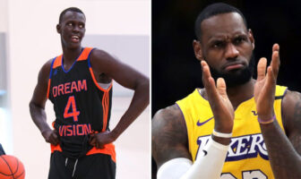 NBA – LeBron s’enflamme pour Makur Maker, le top prospect 5 étoiles qui affole la ligue Lebron James a réagi au choix fort de Makur Maker