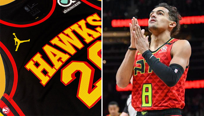 Trae Young peut remercier le ciel, les Hawks ont enfin un nouveau maillot NBA