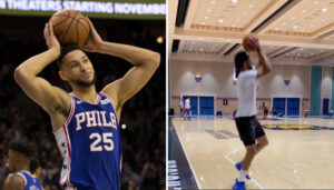 NBA – Ben Simmons sort un move à la James Harden lors de l’entraînement !