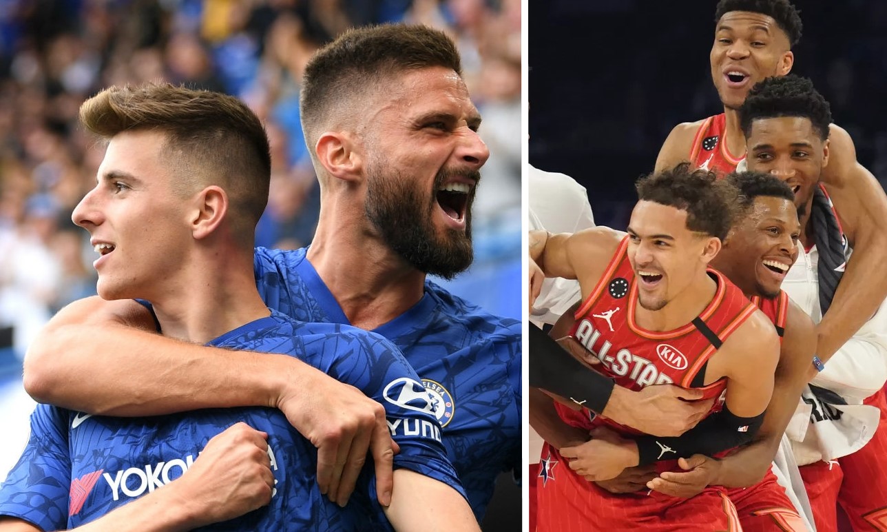 Olivier Giroud, Trae Young, Mason Mount