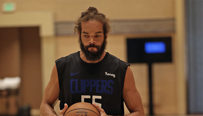 Joakim Noah lors d’un entrainement des Los Angeles Clippers