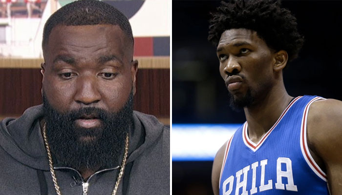 Joel Embiid Kendrick Perkins nba orlando