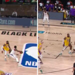 NBA – L’énorme défense de LeBron sur Kawhi et Paul George en fin de match