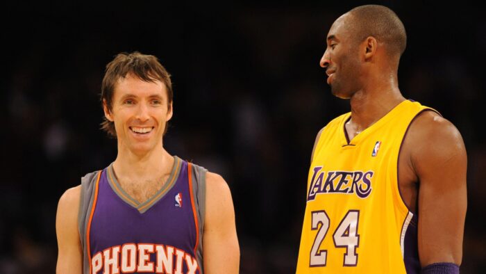 Steve Nash et Kobe Bryant