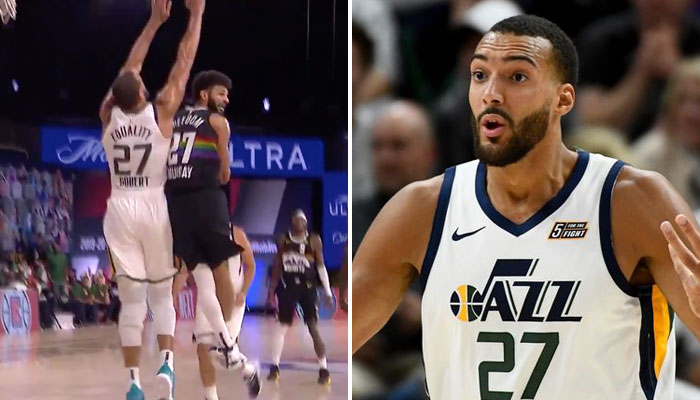 Jamal Murray a éliminé Rudy Gobert d'un superbe 360° NBA