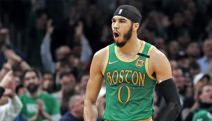 Jayson Tatum vient d'entrée dans l'histoire des Celtics en playoffs NBA