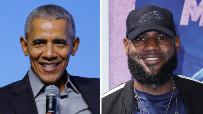 Barack Obama et LeBron James