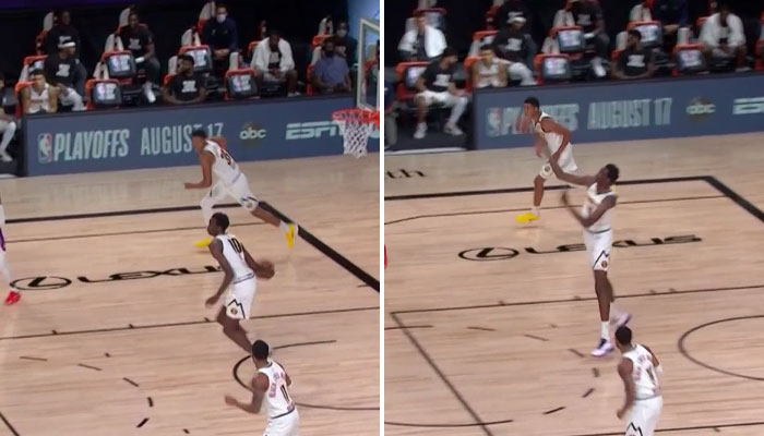 La sublime passe de Bol Bol contre les Lakers NBA