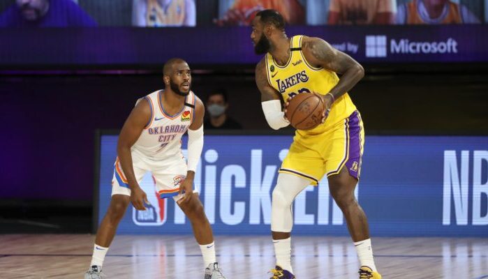 Chris Paul contre LeBron James