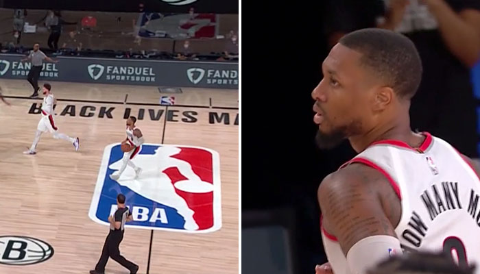 Le shoot insolent de Damian Lillard dans le dernier quart-temps NBA