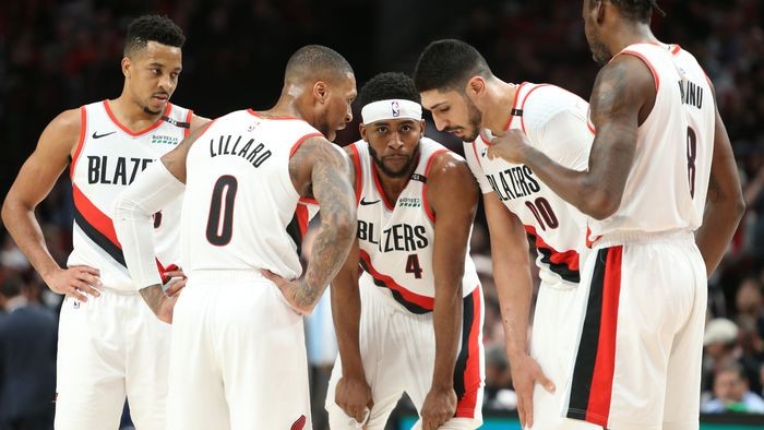 Moe Harkless, Damian Lillard et les Blazers