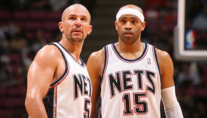 Jason Kidd et Vince Carter ont pris feu avec les New Jersey Nets