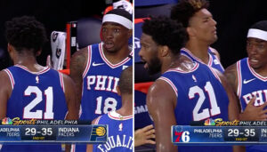 NBA – Tensions sur le banc des Sixers en plein match