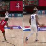 NBA – Stoppé par Harden, Embiid proche de perdre son sang-froid