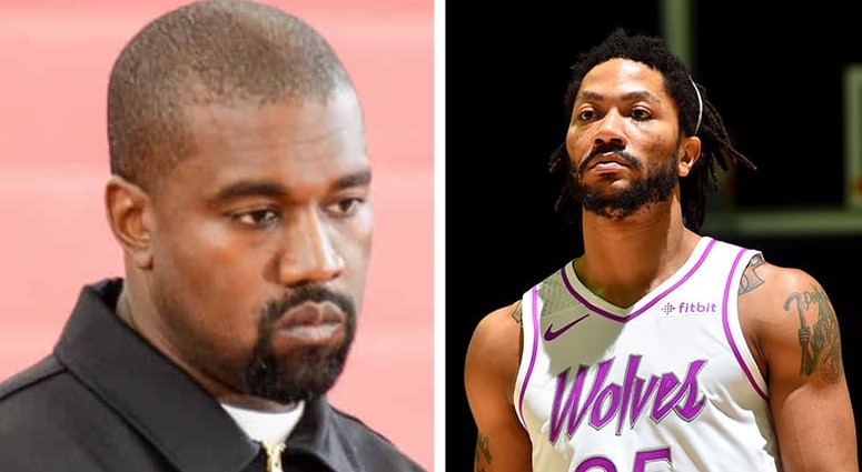 Kanye West et Derrick Rose