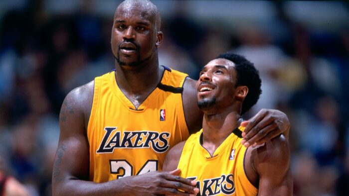 Shaquille O'Neal et Kobe Bryant