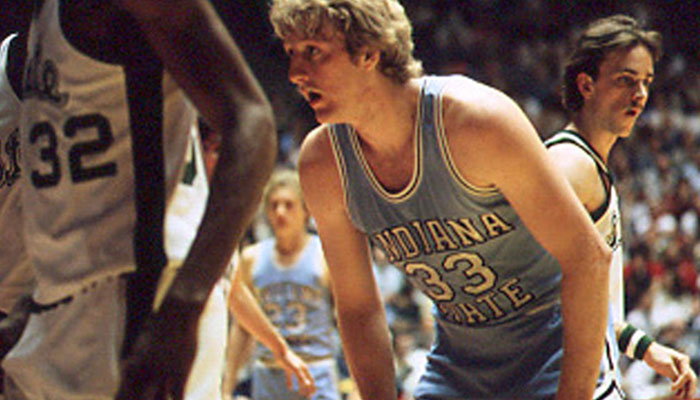 Larry Bird à l'université d'Indiana State