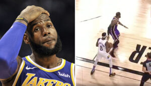 NBA – Déboussolé, LeBron se fait avoir comme un rookie sur une remise en jeu
