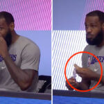 NBA – Quand LeBron se tape un petit sandwich… en plein match