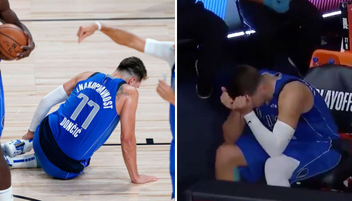 Luka Doncic sort sur blessure contre les Clippers NBA