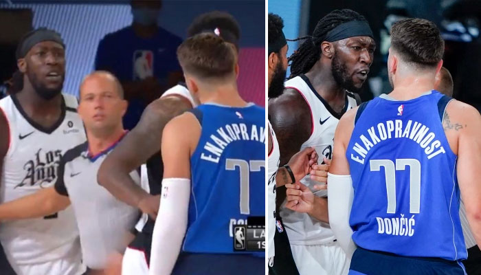 NBA - Echange tendu entre Luka Doncic et Montrezl Harrell !