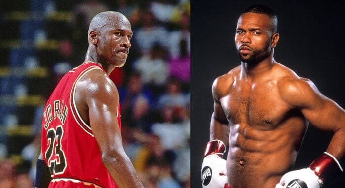 Michael Jordan et Roy Jones