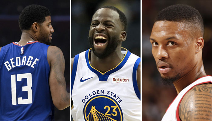 NBA Draymond Green Damian Lillard Paul George beef