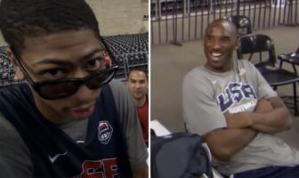 NBA – Quand Kobe donnait la leçon à Anthony Davis sur son mono-sourcil Quand Kobe affichait AD et son mono-sourcil devant les caméras