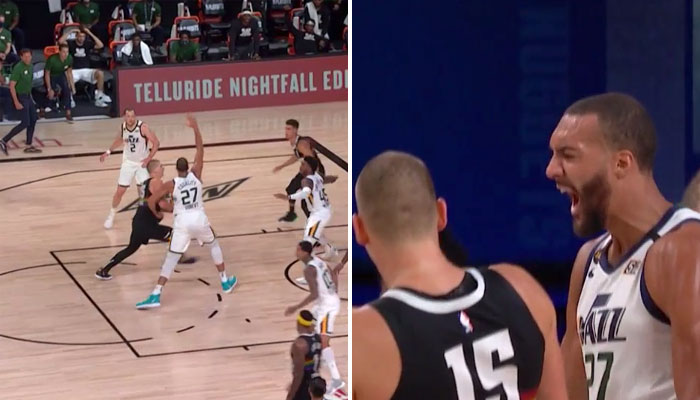 Rudy Gobert contre violemment Nikola Jokic et trash-talke ! NBA