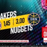 NBA – 3 paris à tenter pour Nuggets vs. Lakers, jusqu’à 410€ à gagner !