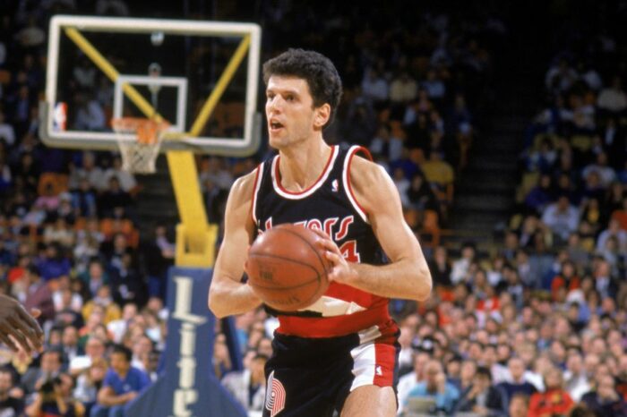 Drazen Petrovic sous le maillot des Blazers