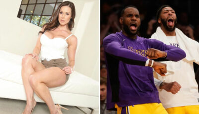 NBA – Une célèbre actrice X affiche… pleinement son soutien aux Lakers