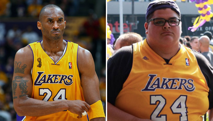 Kobe Bryant a été une inspiration pour Chris Huerta, un fan en surpoids