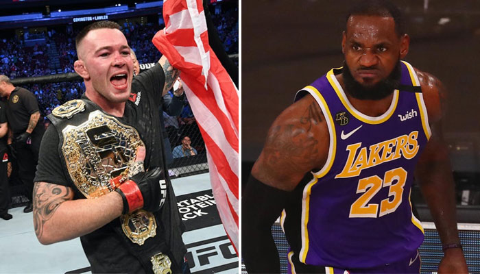 Colby Covington a une nouvelle fois attaqué LeBron James en conférence de presse NBA