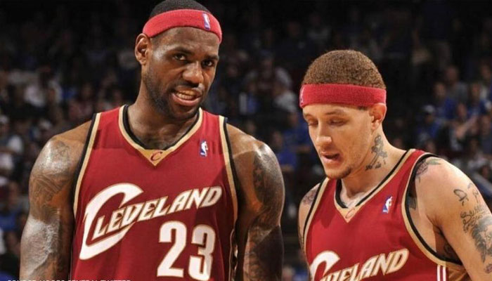 LeBron James et Delonte West époque Cavaliers