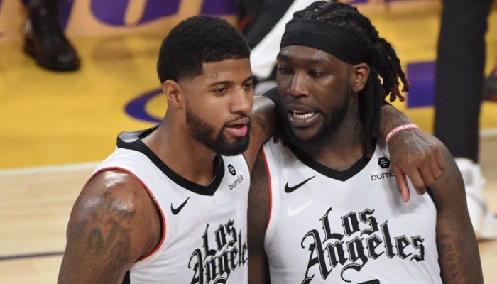 Montrezl Harrell et Paul George