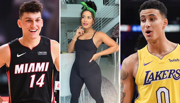 Tyler Herro va affronter l'ex de Katya Elise Henry, Kyle Kuzma NBA