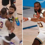 NBA – LeBron accusé de flop après un coup de coude de Jamal Murray