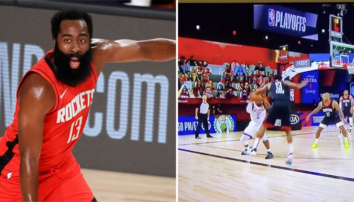 L'autre move inaperçu de James Harden qui fait gagner les Rockets NBA