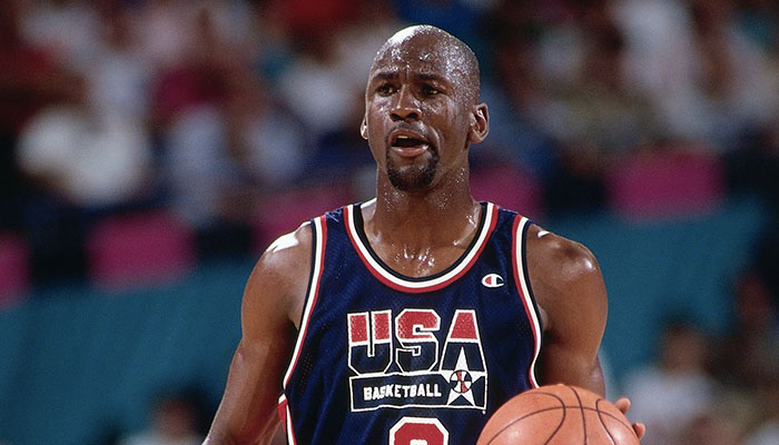 Michael Jordan sous le maillot de Team USA à l’occasion des Jeux Olympiques de 1992