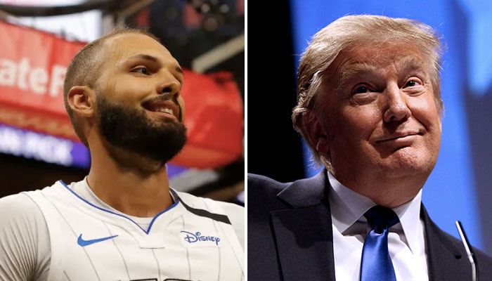 Evan Fournier en NBA se moque de Donald Trump