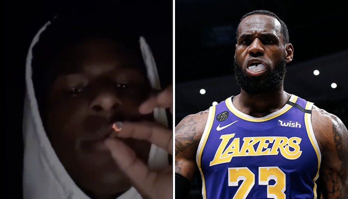 Bronny James weed LeBron nba