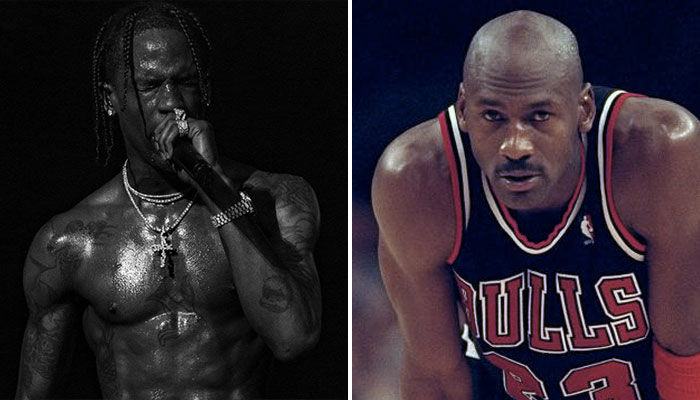 Travis Scott Michael Jordan clip FRANCHISE