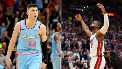 NBA – Dwyane Wade réagit à la perte de son record face à Tyler Herro
