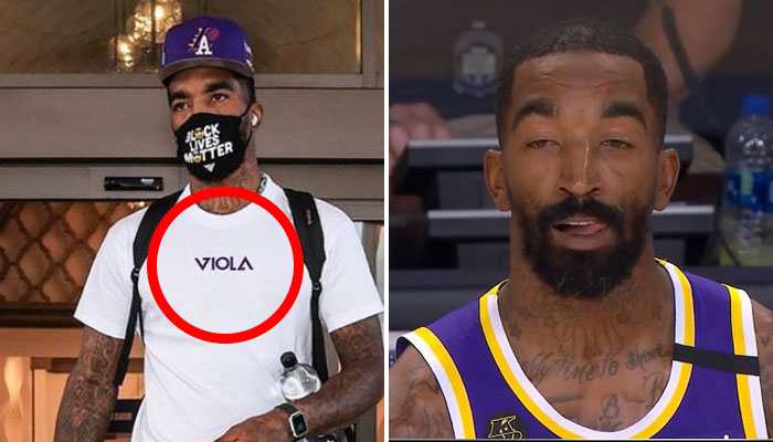 Avant le match 4 des Finales NBA, JR Smith a porté un t-shirt d'une marque de Weed