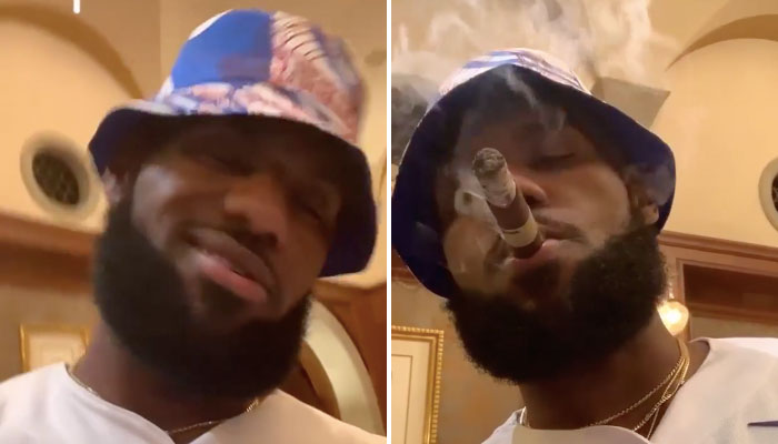 Lebron James a passé une bonne soirée devant les playoffs MLB