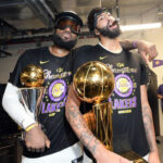 NBA – Pour célébrer, les Lakers ont bu… le champagne d’une légende de la ligue !