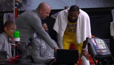 NBA – LeBron ridiculisé en plein match par les commentateurs US