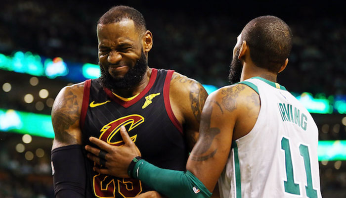 LeBron James blessé par les propos de Kyrie Irving NBA